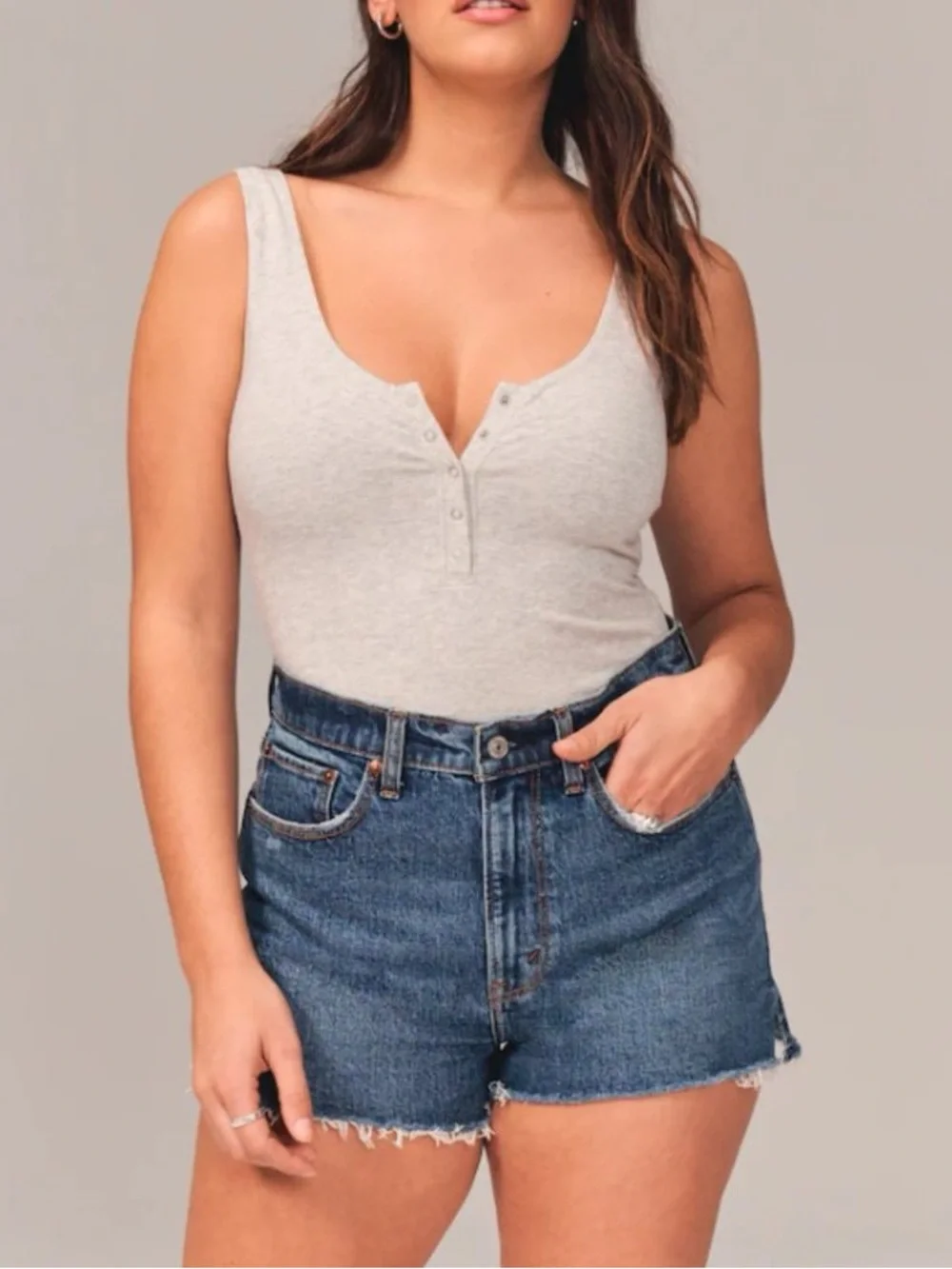 Abercrombie & Fitch High Rise Mom Shorts
